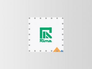 LONA 440g BRILHO   4x0  ilhós e reforço 